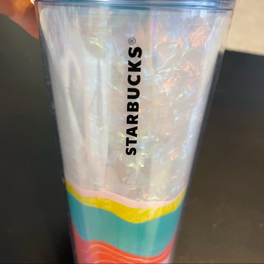 Starbucks Venti‎ Iridescent Groovy Tumbler